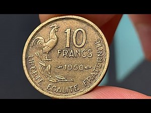 1950 France 10 Francs Coin • Values, Information, Mintage, History, and More