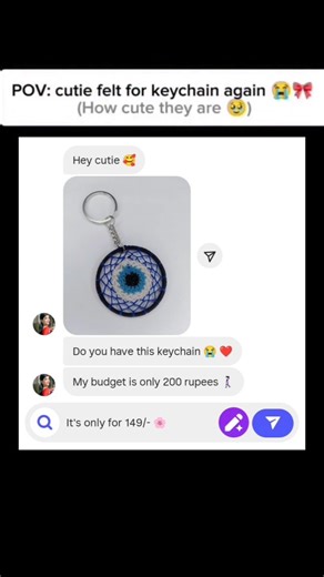 Gilimzi | ACCESSORIES | HAMPER | LOVE on Instagram: "Handmade Evil Eye Keychain 🧿 Bring positivity and protection wherever you go with this handcrafted Evil Eye Keychain 💙 Each piece is lovingly handmade, symbolizing good luck and warding off negative energy. Perfect for your keys, bags, or as a thoughtful gift for someone special. ✨ Product Details: 100% Handmade with love Durable metal keyring Lightweight & easy to carry Ideal for gifting or personal use Symbol of protection & 