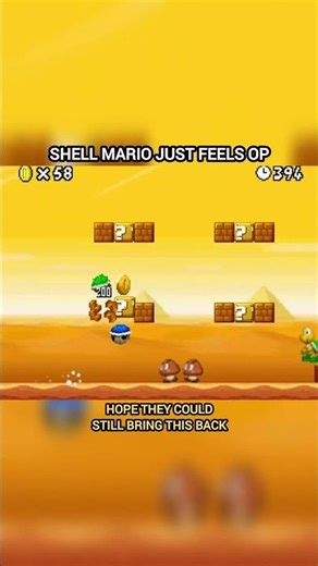 Shell mario just feels too much OP 🐢🔥😭🤣 #mario #nintendo #retrogaming