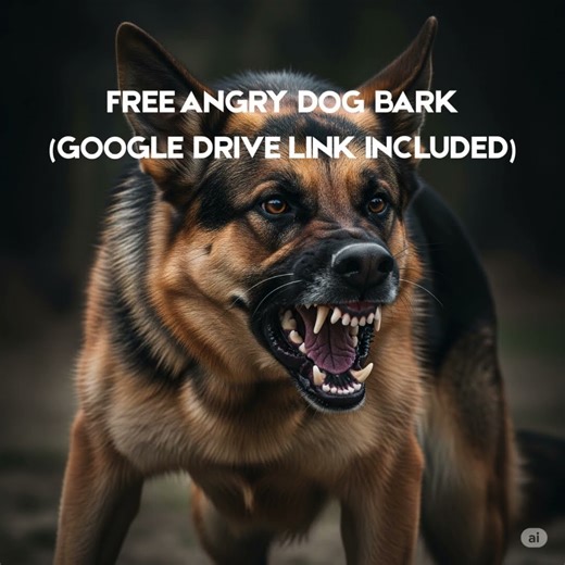 Angry Dog Bark Sound Effect (FREE Download)