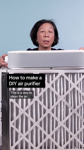 An air cleaner can help remove indoor pollutants. Washington Post reporter Lena Sun demonstrates how to make a DIY air purifier, also known as a Corsi-Rosenthal box, using MERV-13 air filters, a box fan, duct tape and cardboard. #airquality #wildfires #news