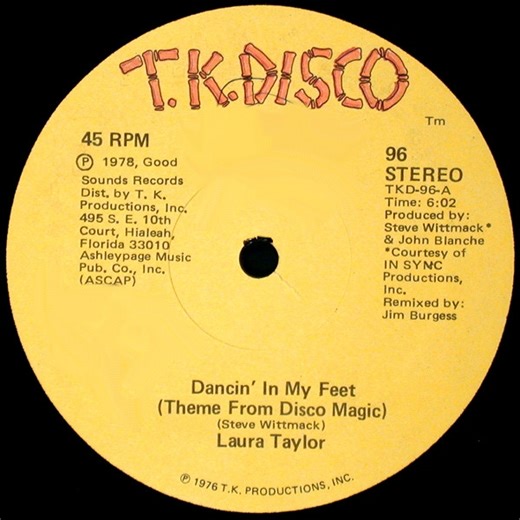 Laura Taylor - Dancin' In My Feet (Theme From Disco Magic)