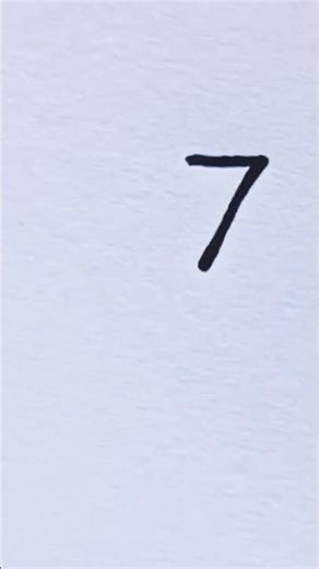 Number 7 drawing easy drawing #ar#simple #draw