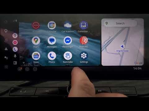 NISSAN Qashqai e-POWER – How to Change Android Auto Layout