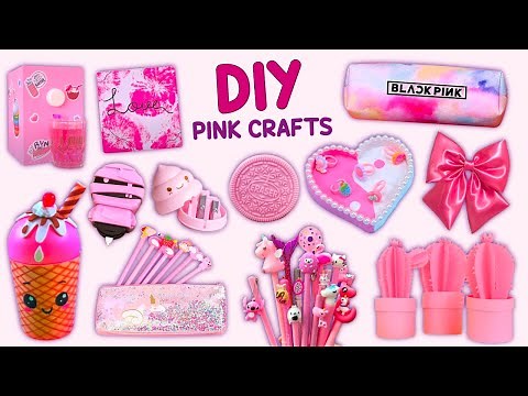 10 DIY PINK CRAFTS - CUTE PINK THINGS IN 5 MINUTES FOR YOU