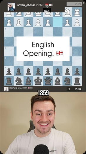 English Opening - #chess #chessgame #chesstactics #chesscom #chessstrategy #chessmaster #fyp #coatsichess #chessopenings | Coatsi Chess