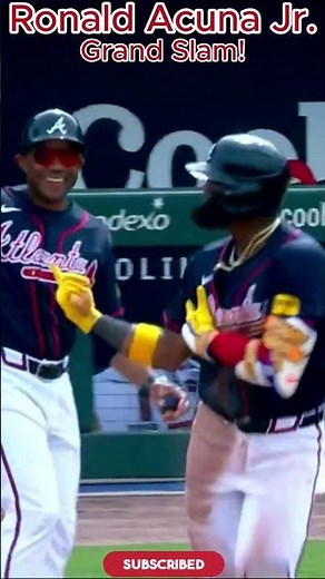 Ronald Acuna Jr. Crushes A Grand Slam In Spring Training!