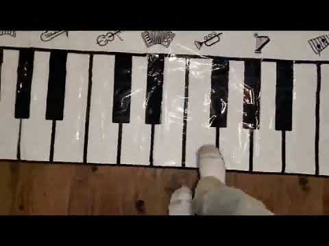 Giant Piano Mat 24 Keys Floor Piano Mat, Tons of fun for multiple kids
