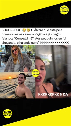 A Chegada do Álvaro na Casa da Virgínia