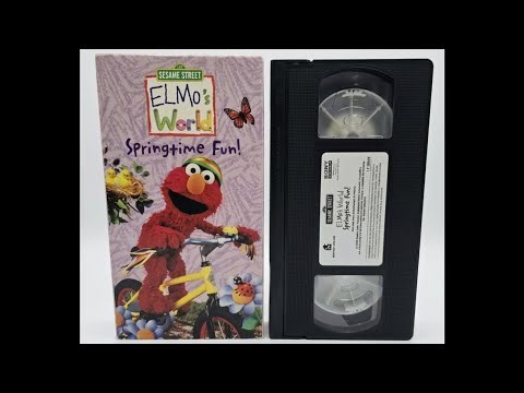 Sesame Street - Elmo's World: Springtime! (2004 VHS) | Full Tape Rip