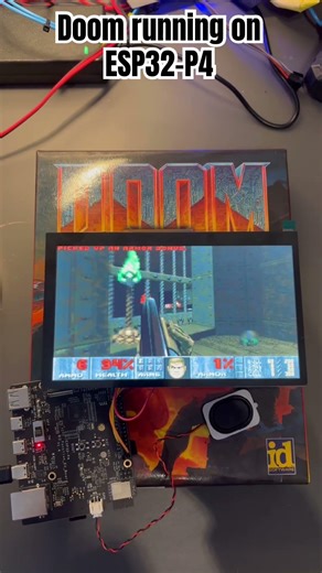 Doom running on ESP32-P4