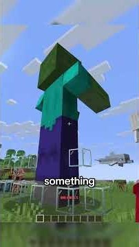 Minecraft But Every Mob I Hit Turns Into Something Else | #shorts