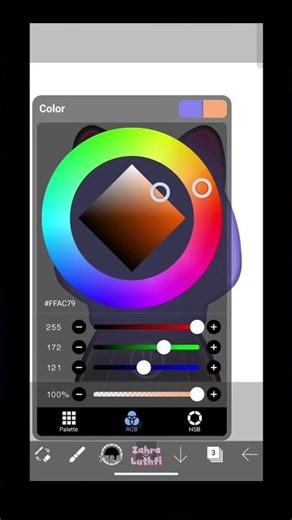 DIGITAL DRAWING OVERLAY LAYER TRANSPARENCY TRICK - IBISPAINT X