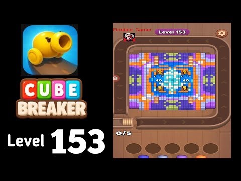 Cube Breaker level 153 hard level Guide Walkthrough Solution
