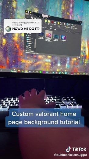 Custom Valorant Background Tutorial | Valorant Homescreen Customization