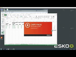 Automate Display Pallet calculations using Cape Pack and Excel