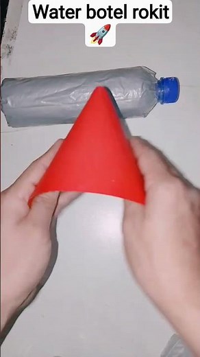 🚀 Water Bottle Rocket Craft for Kids | Easy DIY Craft ✨