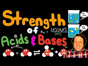 Acid-Base Equilibria (Ka): Strength of Acids and Bases | Auto ionization of Water! Strong vs Weak!