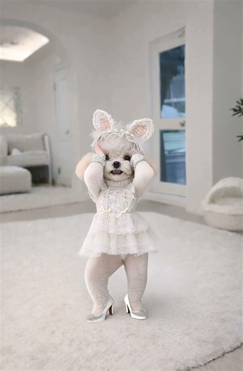 Dance prodigy Toy Poodle 🐩