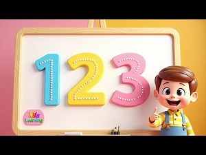 Learn 1 to 10 Numbers for Kids | Tracing, Counting & Game |song for kids @KidsLearning2125