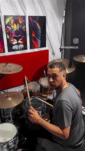 How to play salsa intro on drums #drums #drumsolo #drummer