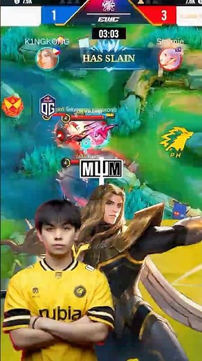 Kingkong Lancelot 1v3 Clutch | Onic PH vs SRG OG | MSC 2025