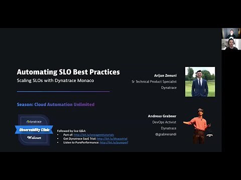 Automating and Scaling SLO Best Practices with Dynatrace Monaco