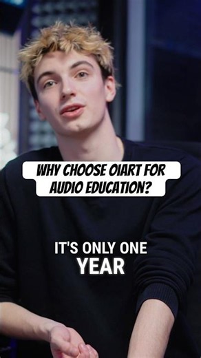 Why choose OIART for your audio education ? #audioengineer #recording