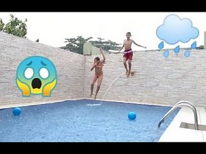 Pulando na piscina. Parte 7 😎. Jumping in the pool