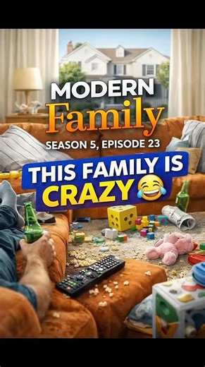 Modern Family-Pretending to be blind, hilariously cutting in line.#shorts