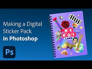 Create Digital Sticker Art with Pedro Nekoi | Adobe Photoshop