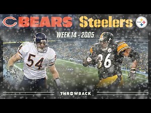 The Bus Rolls Over Urlacher in Winter Wonderland! (Bears vs. Steelers 2005, Week 14)