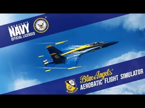 Blue Angels aerobatic flight Simulator PS4 ( free flight F/A-18 Hornet )
