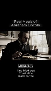 Which historical figures do you want to see the most? #AbrahamLincoln #HistoryReels #FoodHistory #CivilWarEra #RealMeals | reseen.ai