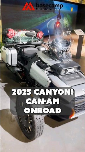 2025 Can-Am Canyon! Off-road style 3 wheeled motorcycle for any adventure! #canam