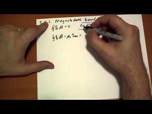 5.4.2 Magnetostatic Boundary Conditions