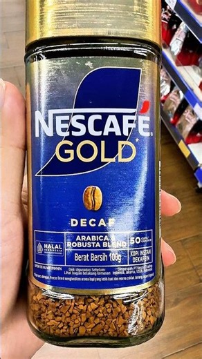 Kopi Nescafe Gold Decaf Arabica!!! #shorts #viralshorts