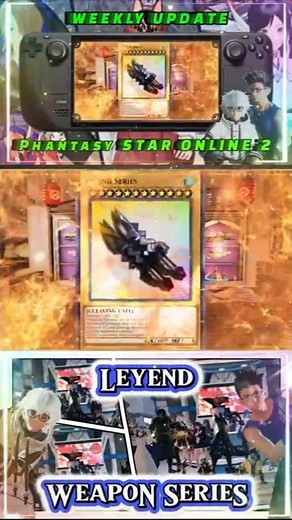 PSO2NGS: Leyend Weapon Series #pso2 #ngs #pso2ngs #leyend