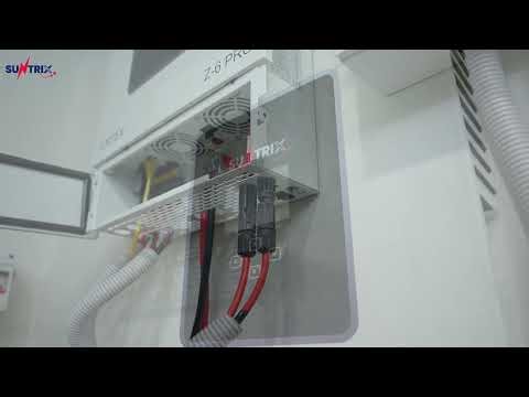 SUNTRIX VORTEX Series BMS Communication with Lithium Battery