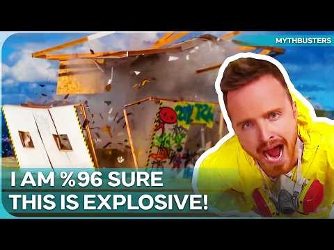 Let Him Cook! Exploding Houses with Jesse's Chemistry | Mythbusters