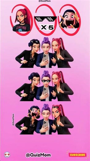 Kpop Demon Hunters ~ Mira, Rumi, Zoey, Saja Boys | FIND THE ODD ONE OUT #kpopchallenges #kpop