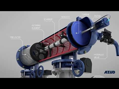 AZUD LUXON MFH: automatic hydraulic screen filters