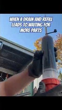 2012 BMW X3 Transfer case fluid extraction and refill leads to ordering a new tcase mount.