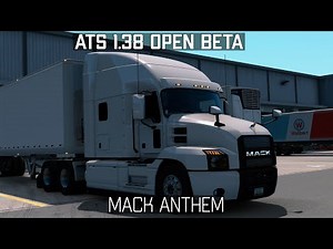 ATS 1.38 - Mack Anthem - Las Vegas to Kingman - Nevada - Arizona - FMOD Sound Mod - SSAO Graphics
