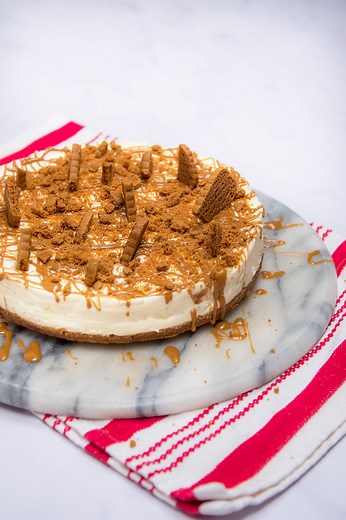 Easy Biscoff cheesecake recipe - ready in under an hour