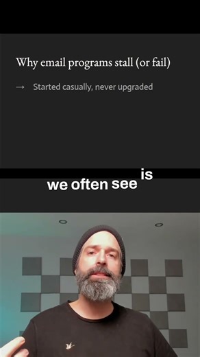 Why Email Programs Fail #shorts #MarketingStrategy