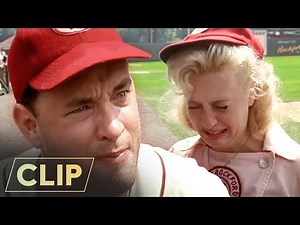 A League Of Their Own (1992) | There's No Crying in Baseball | Tom Hanks, Madonna, Geena Davis