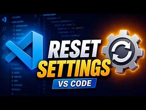 How to Fix & Reset VS Code to Default Settings | Default Settings Visual Studio Code (Easy Guide)