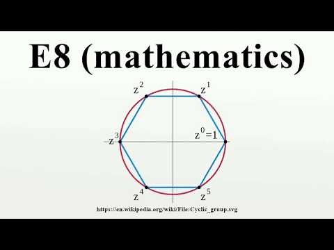 E8 (mathematics)