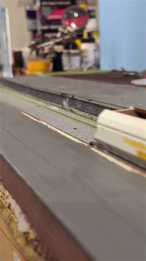 Testing a new addition to the N gauge layout a Biffa class 66 #train #railway #ngauge #modelrailway